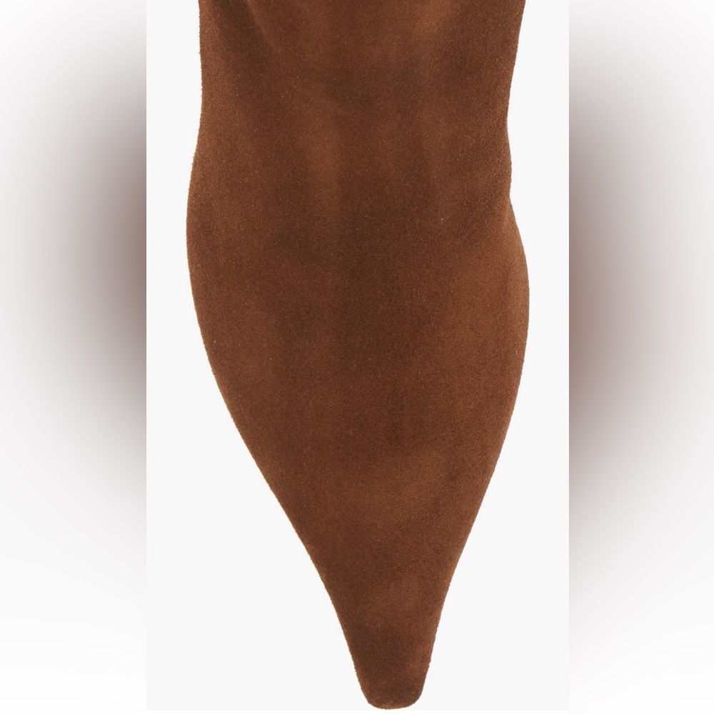 Aeyde Zoe Kitten Heel Boots, 38, Brown - Picture 13 of 16